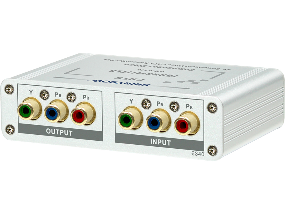 SB-6340 4Way Component Video Cat5 Extender (Transmitter) by Shinybow