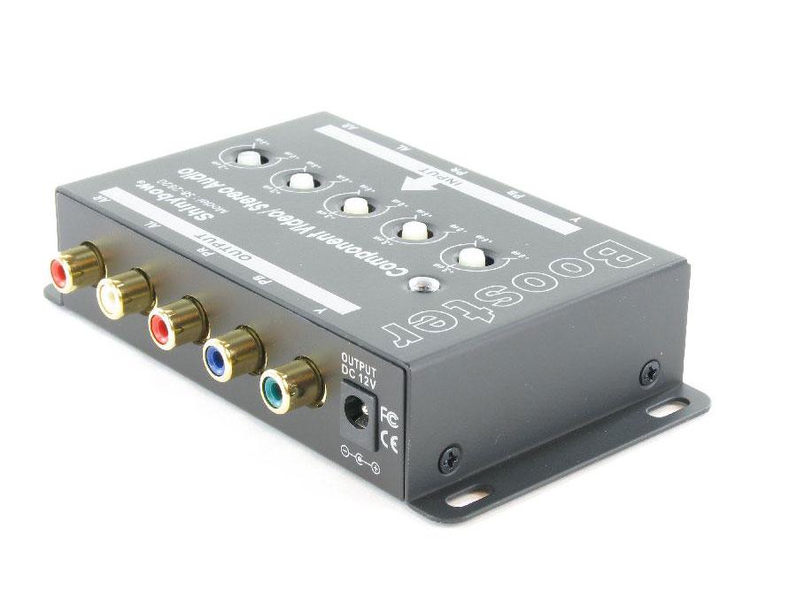 SB-2820 1 in -1 out Component Video/ Audio Booster (RCA) by Shinybow