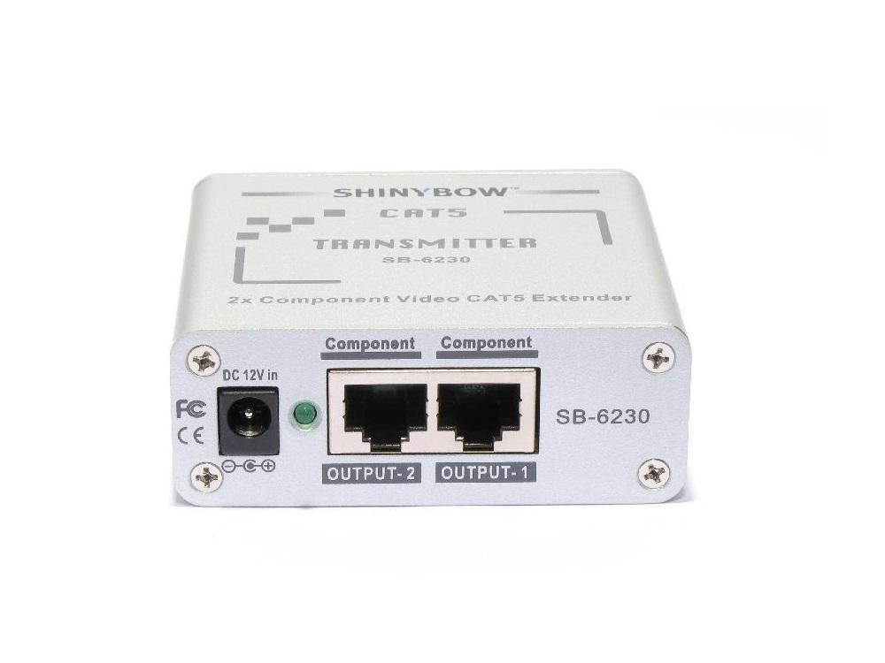 SB-6230T CAT5 - COMPONENT VIDEO (YPbPr) Extender (TRANSMITTER) by Shinybow
