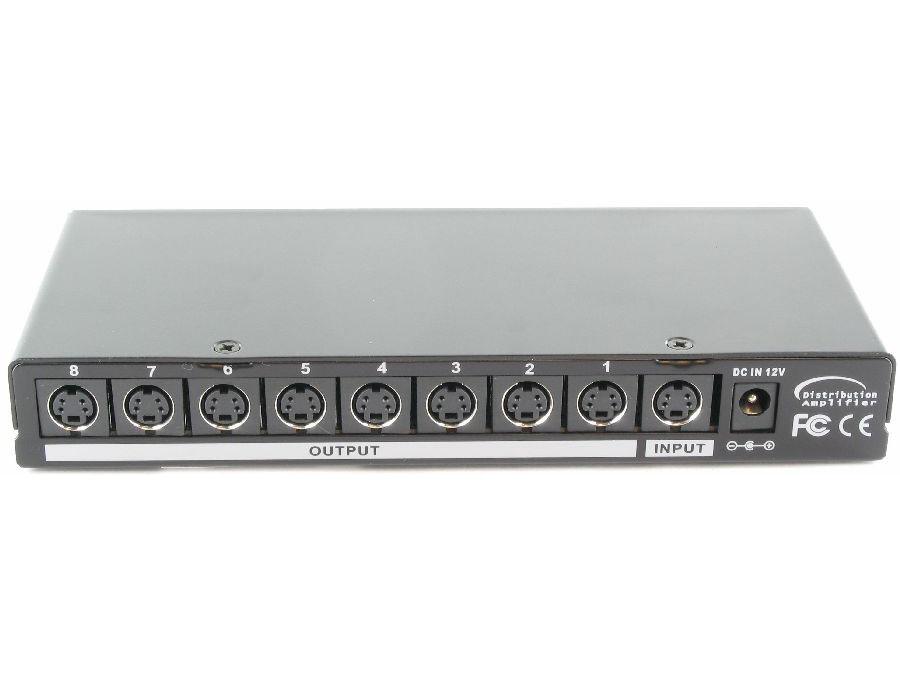 SB-3706SV 1x8 S-Video Distribution Amplifier by Shinybow