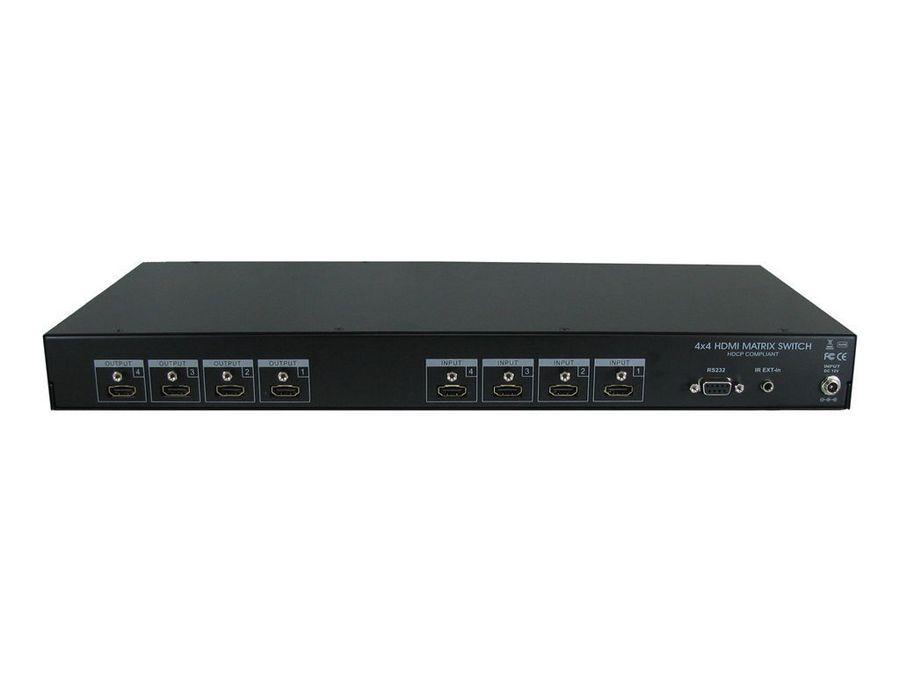 SB-5645LCM 4x4 HDMI Matrix Routing Switcher with full EDID Managment/Learning by Shinybow