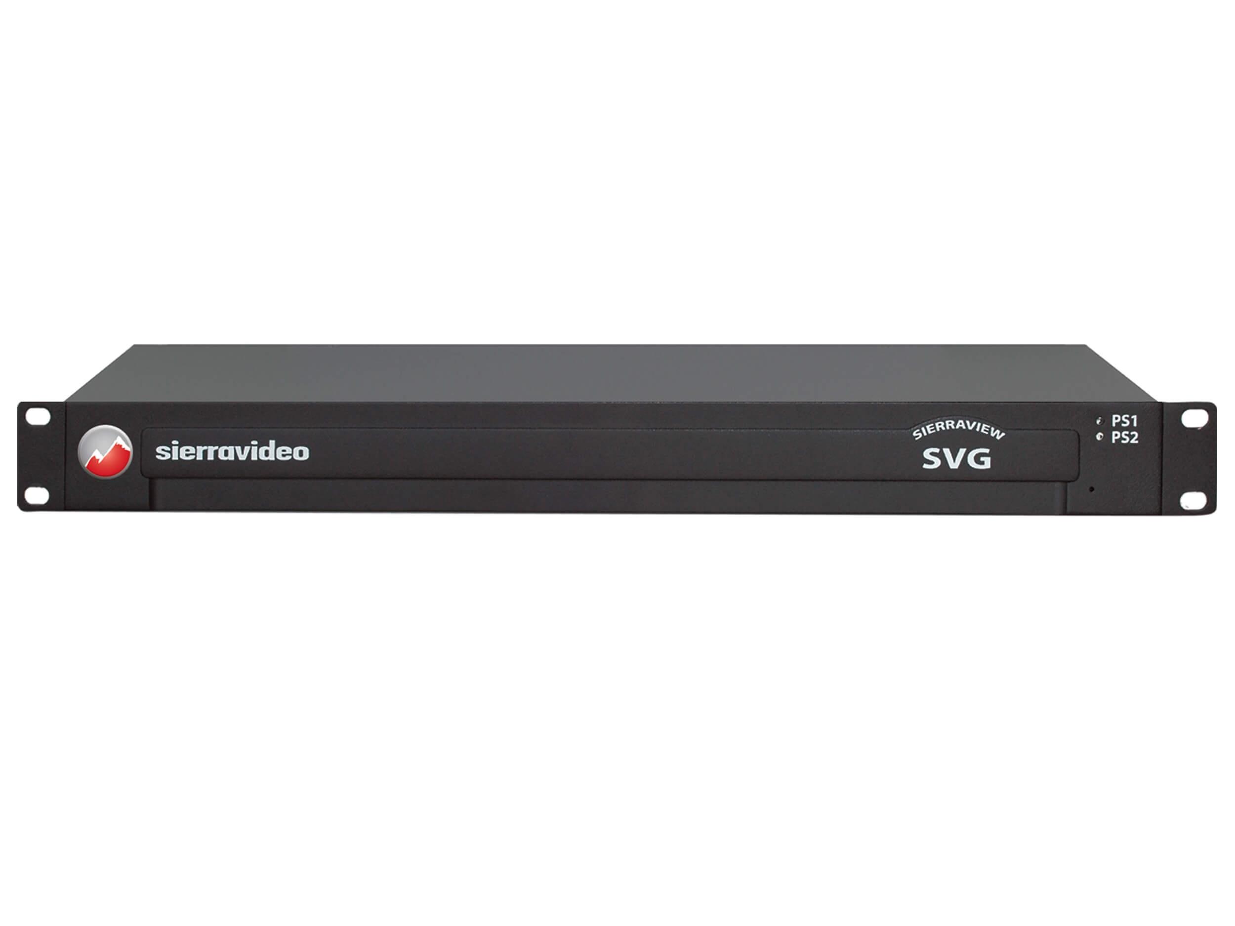 SVG-CVSD-SA SD with Embedded Audio and CVBS Auto-Sensing Input Module/4 BNC Inputs Per Module by Sierra Video