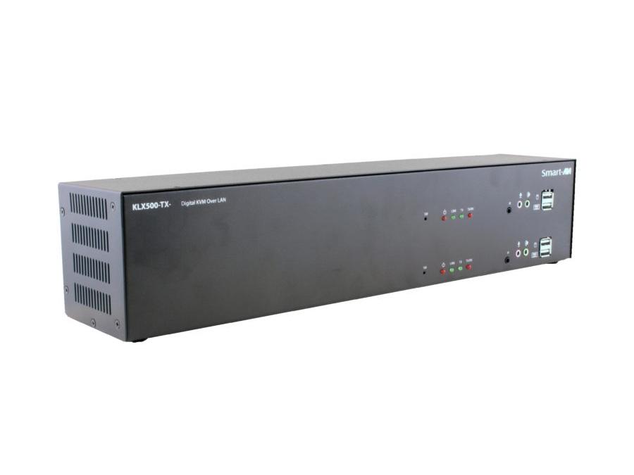 KLX-500-DUO-S Dual-Port 1080p HD DVI-D and KVM Extender (Transmitter/Receiver) Kit by Smartavi