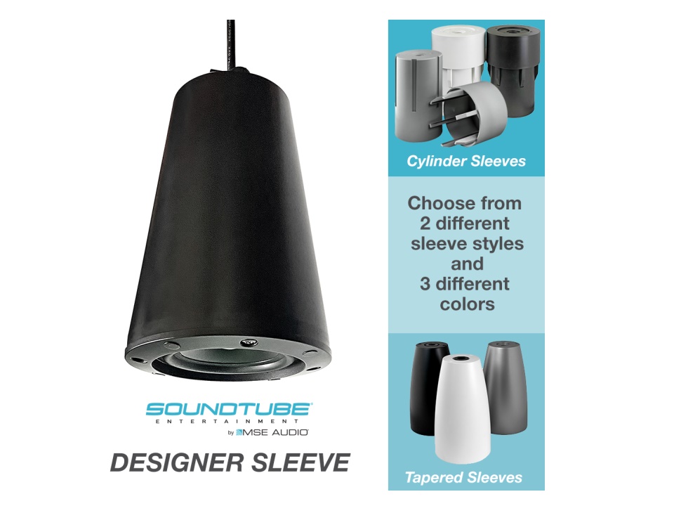DS31-EZ-BASE Designer Sleeve Hanging Speaker by Soundtube
