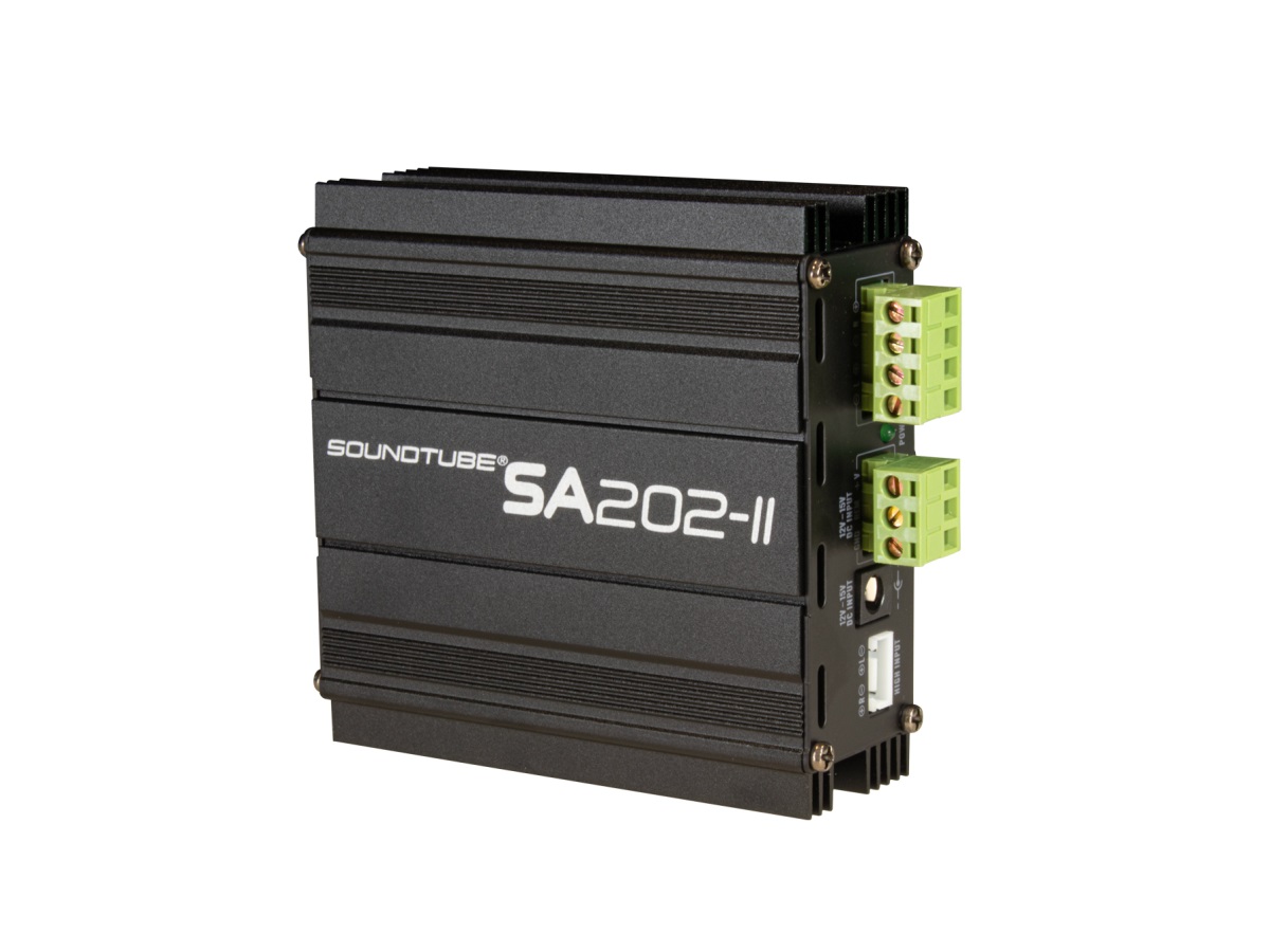 SA202-II 2-Channel Class AB Mini Amplifier by Soundtube