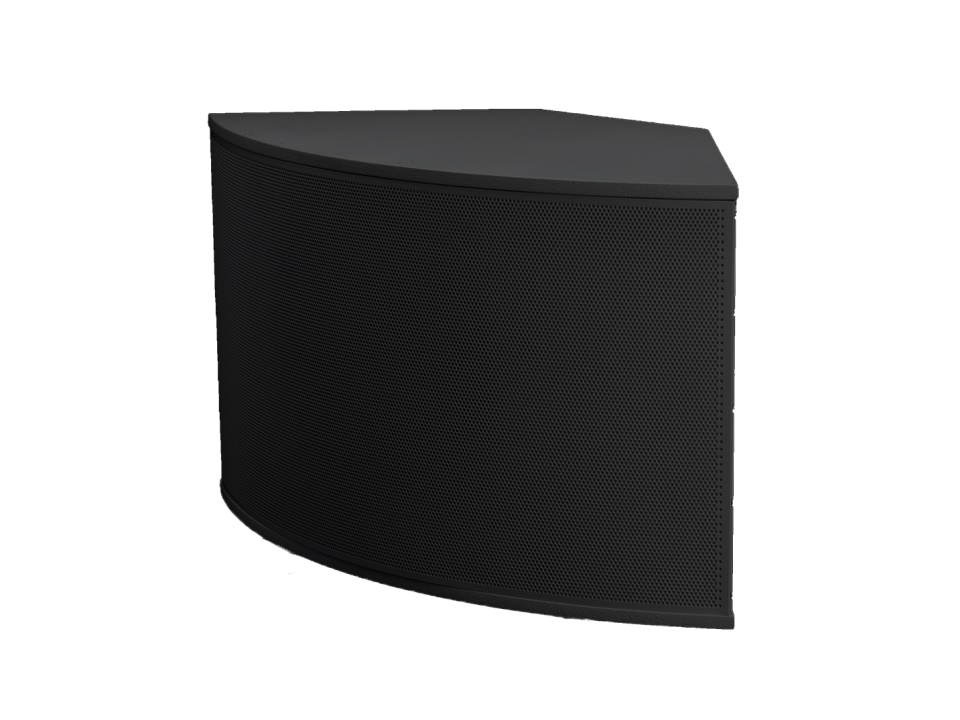 SM1001-BK 10 inch Subwoofer with Passive Radiator (Black) by Soundtube