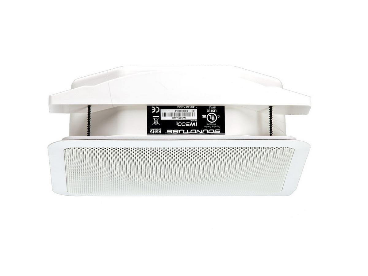 IW500b-WH 5.25in COAXIAL IN-WALL SPEAKER WITH INTEGRATED BACKBOX/White by Soundtube