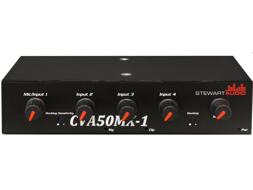 CVA50MX-1 4 Channel Mixer Amplifier - 50W x 1 by Stewart Audio