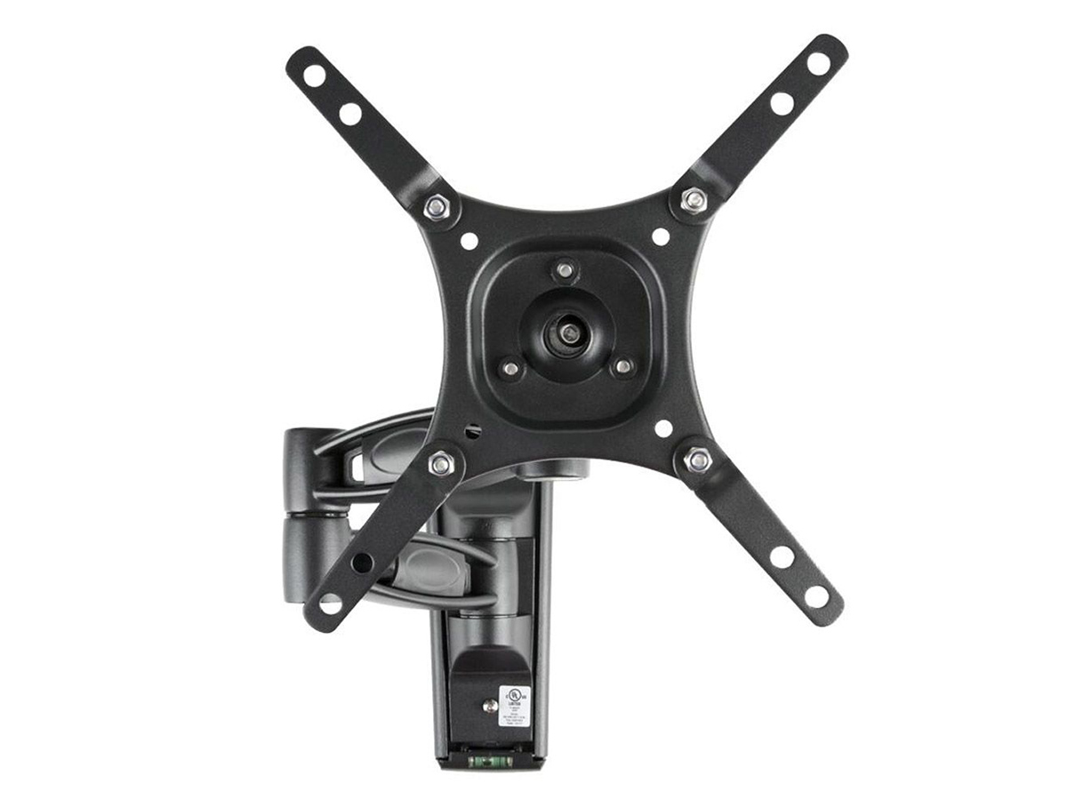 SB-WM-ART1-S-BL Single Arm Articulating Outdoor Weatherproof Mount for 32-43 inch TV Screens and Displays by SunBriteTV
