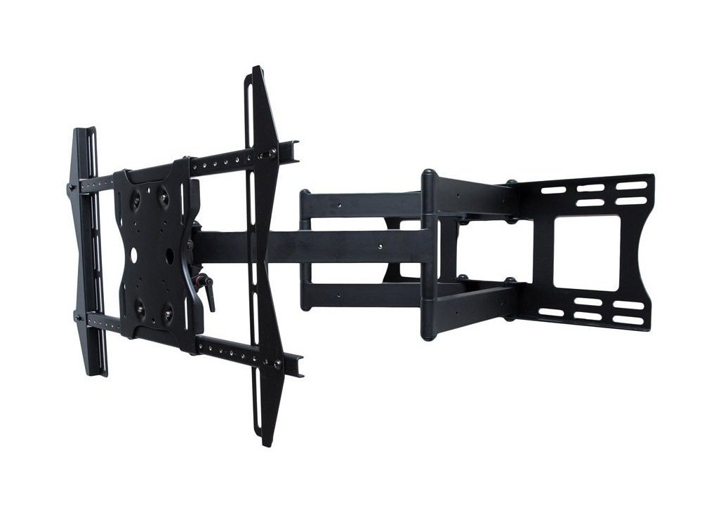 SB-WM-ART2-L-BL Dual Arm Articulating Outdoor Weatherproof Mount for 37-80 inch TV Screens and Displays by SunBriteTV