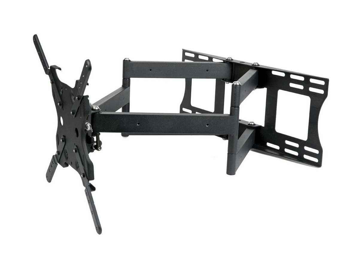 SB-WM-ART2-XL-BL Dual Arm Articulating Outdoor Weatherproof Mount for 49-80 inch TV Screens and Displays by SunBriteTV
