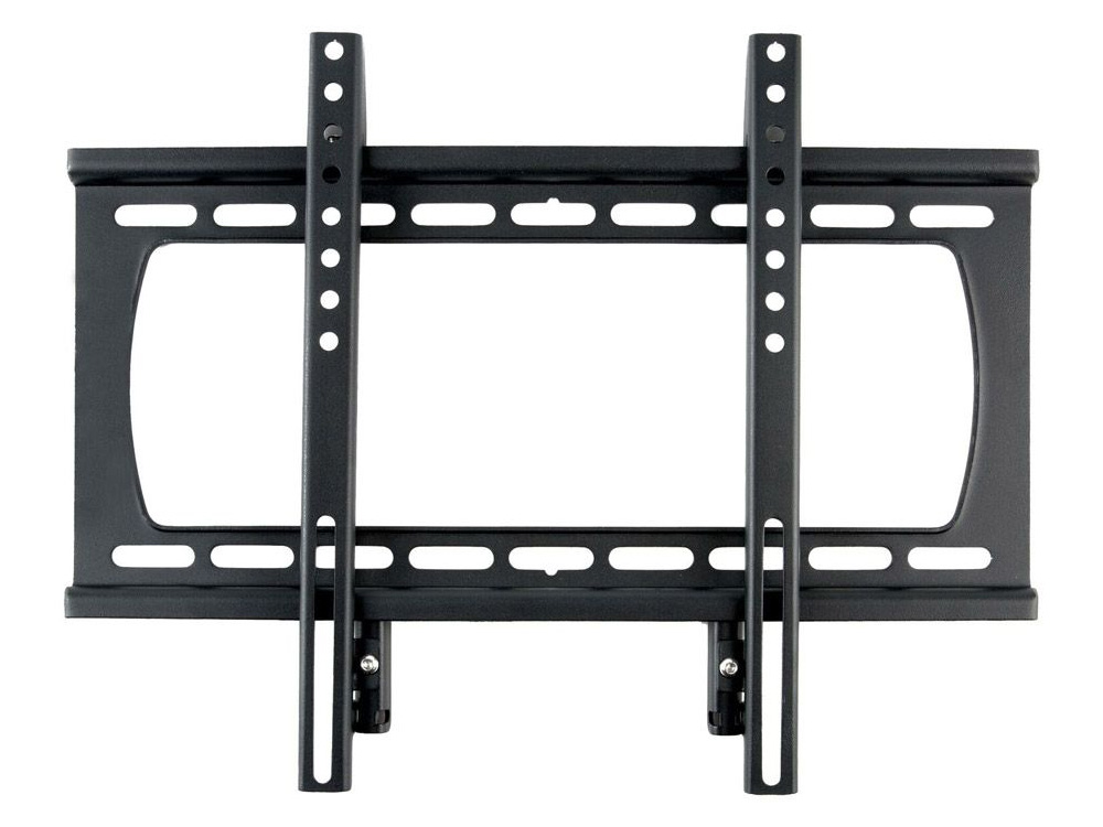 SB-WM-F-L-BL Outdoor Weatherproof Fixed Mount for 37-80 inch TV Screens and Displays (Black) by SunBriteTV