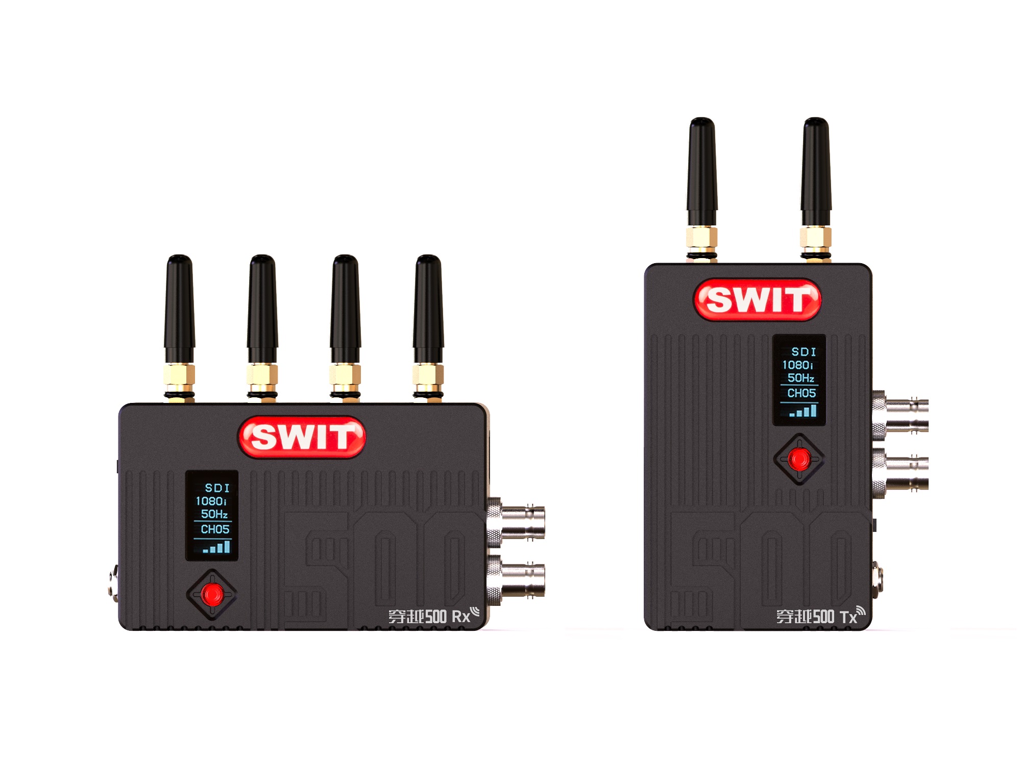 FLOW500 SDI/HDMI 500ft/150m Wireless Extender (Transmitter/Receiver) System by SWIT