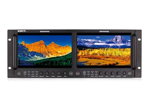 M-1093H Dual 9-inch FHD Rack LCD Monitor by SWIT