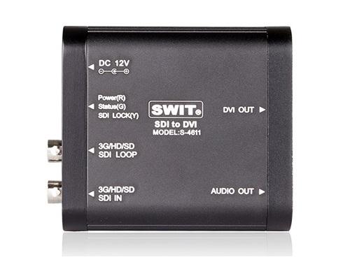 S-4611 3G-SDI to DVI converter by SWIT