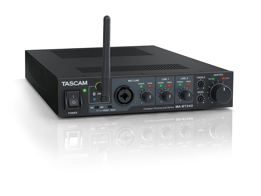 TASCAM MA-BT240 Mixing Amplifier Bluetooth 120Wx2 70V/100V