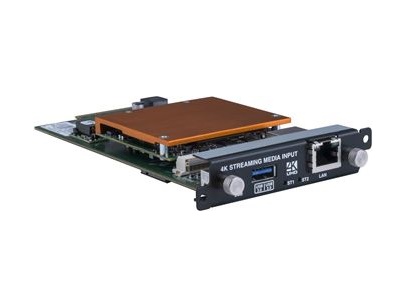 CM-AVIP-IN-1USB-1ETH Streaming Media/4K Playback Module by TV One