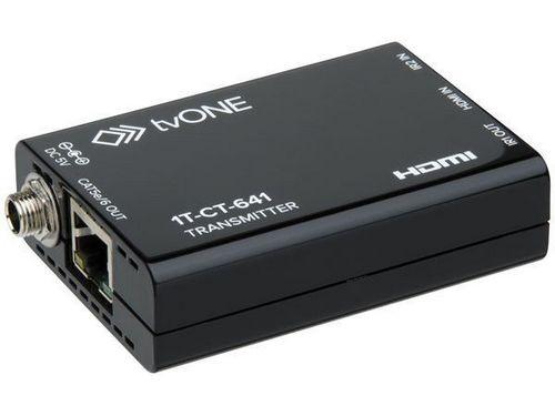 1T-CT-641 HDMI v1.4 1080p/4K and IR over CAT5e/CAT6 Extender (Transmitter) by TV One
