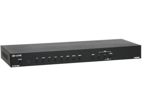 1T-VS-668 HDMI/RGB/YPbPr/YUV/CV Universal Video Scaler/Switcher by TV One