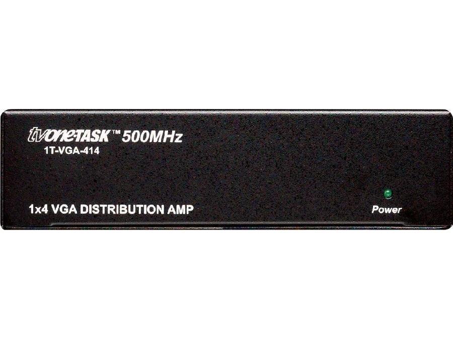 1T-VGA-414 1x4 RGB/YPbPr VGA Distribution Amplifier by TV One
