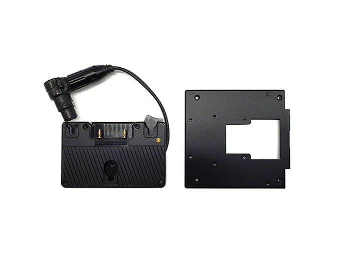 AB-Mount-232 Gold-Mount Battery Bracket for LVM-232W-A by TVlogic