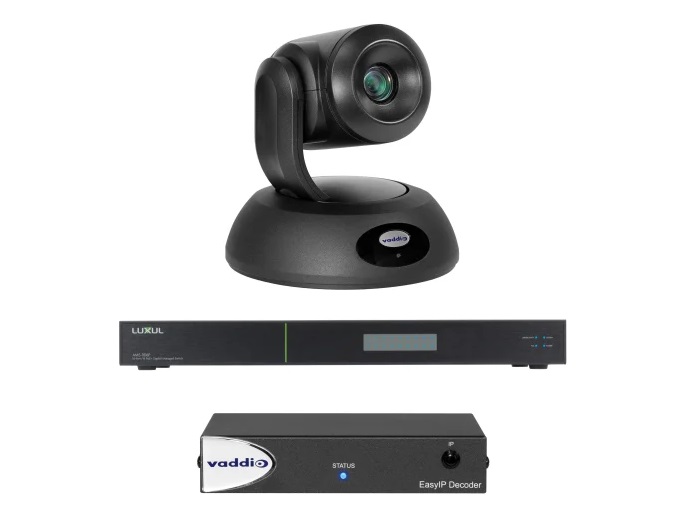 999-30232-000 EasyIP 20 Base Kit with Professional IP PTZ Camera (Black) by Vaddio