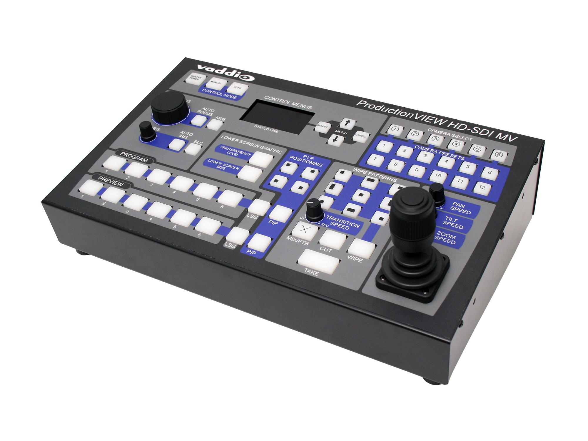 999-5655-000 ProductionVIEW HD-SDI MV All-in-One Camera Control Console with Video Switching/Mixing by Vaddio