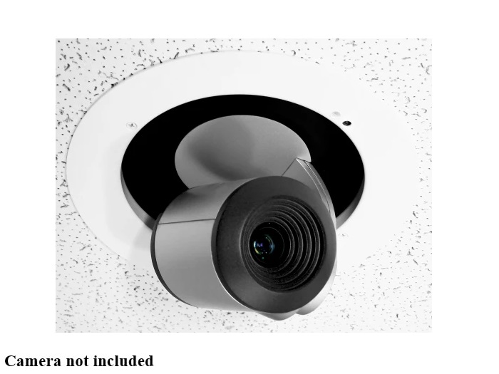 999-2225-150 IN-Ceiling Half-Recessed Enclosure for RoboSHOT PTZ Cameras by Vaddio