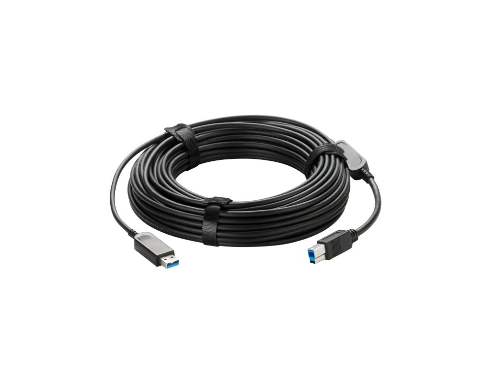 440-1005-065 USB 3.0 Active Optical Cable Type B to Type A - Plenum Rated - 20m/65.6ft by Vaddio
