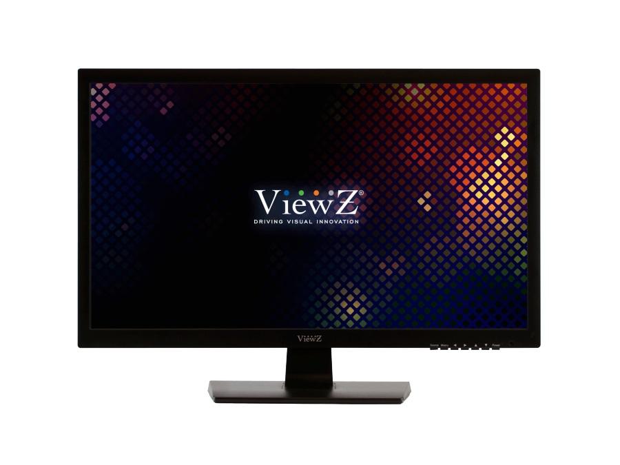 VZ-24CMP 23.6 inch 1920x1080 HDMI/VGA/Audio Professional LED CCTV Monitor with 3D Comb-filter by ViewZ