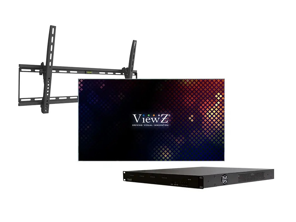 VZ-49UNBS2x2/8 49 inch Video Wall 2x2 with 8-Inputs / Multi-Viewer Configuration by ViewZ