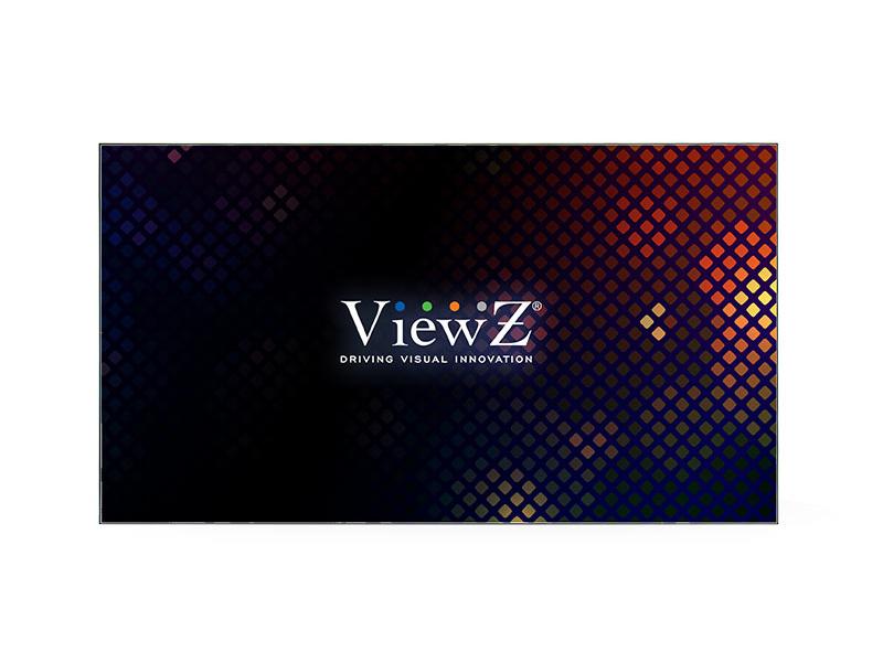 VZ-55UNBS 55in Ultra Narrow Bezel LED Video Wall Monitor with Daisy Chain by ViewZ