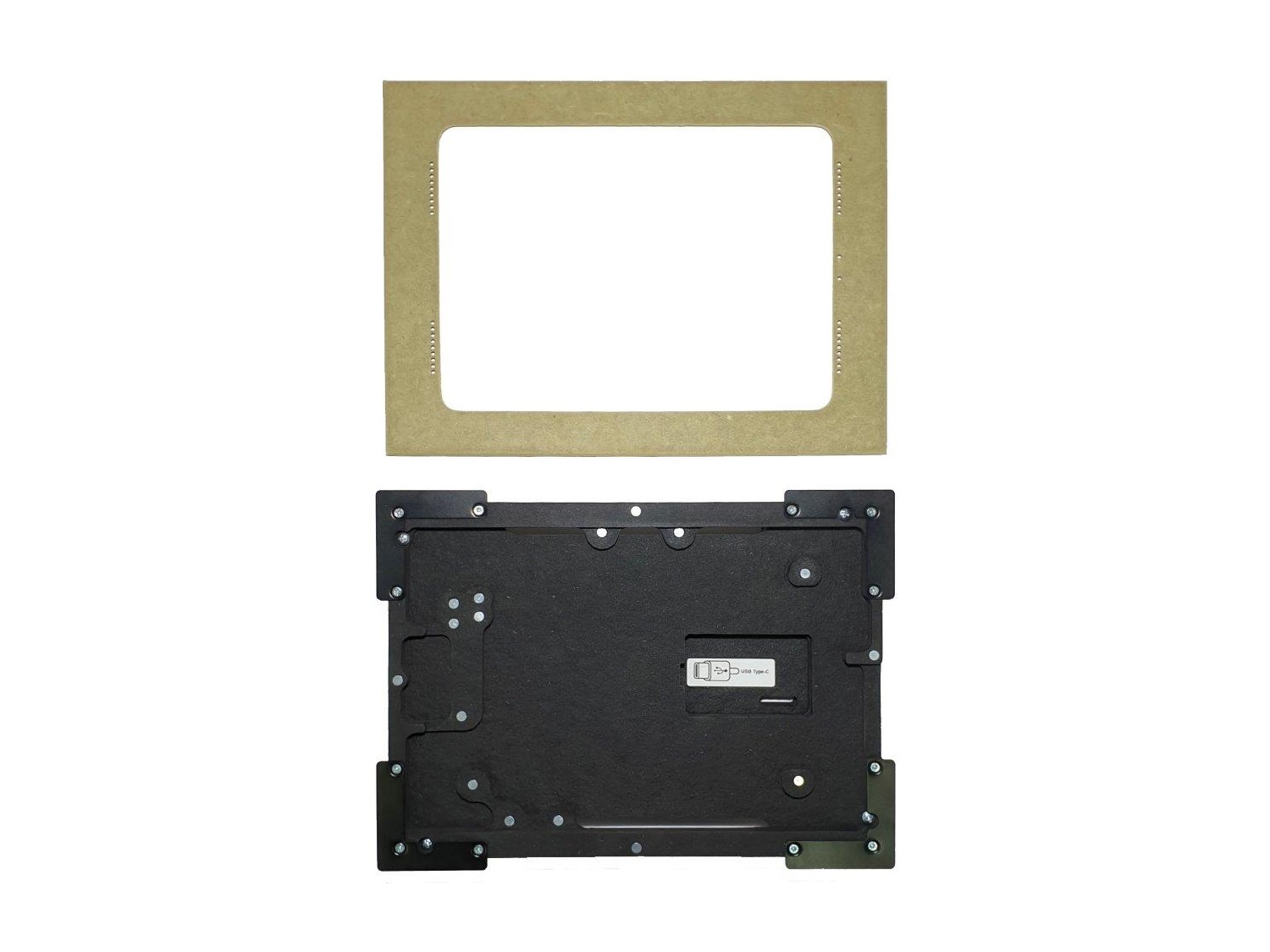 002-1-838-WO Retrofit Mount for Ipad Pro 11 inch 2nd Gen (Unpainted) by Wall-Smart
