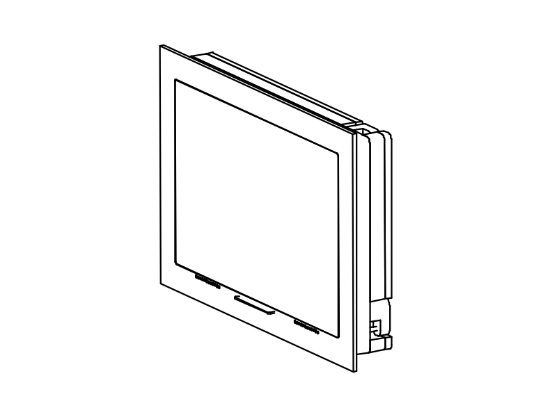 008-1-485-WO Retrofit Mount for EL-ITP-12/Unpainted by Wall-Smart