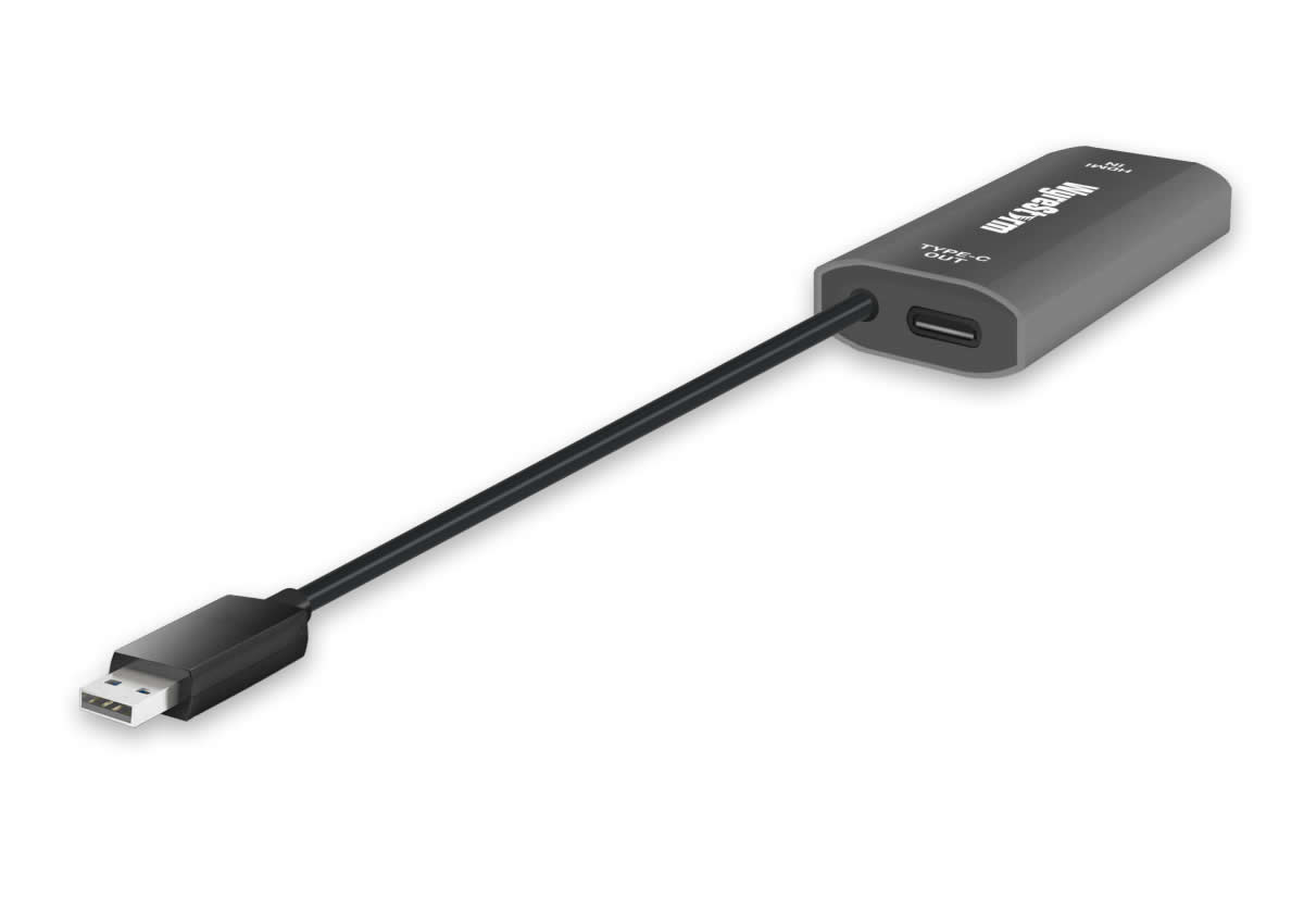 WyreStorm APO-DG-HDMI HDMI to USB-C Adapter USB-A DP Alt Mode 4K60