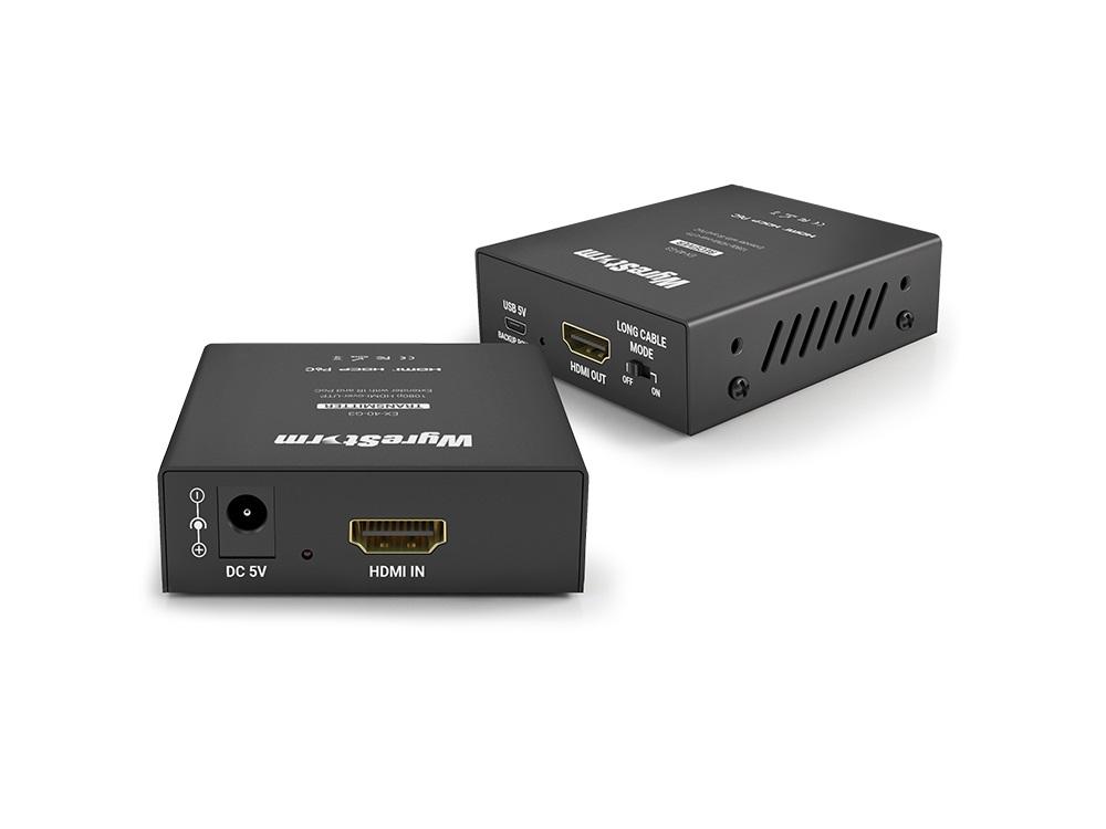 EX-40-G3 1080p HDMI Extender (Transmitter/Receiver) with IR/PoC over UTP up to 40m by WyreStorm