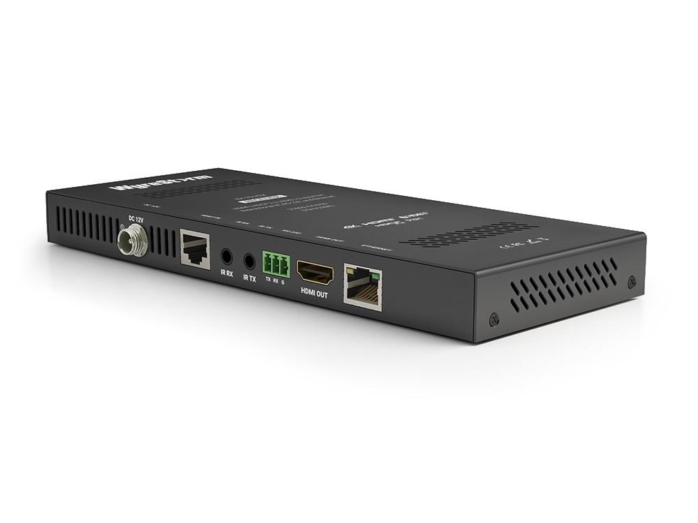 RXV-70-4K 18Gbps HDMI-Over-HDBaseT Extender (Receiver) with IR/RS-232/PoH (4K - 70m/230ft) by WyreStorm