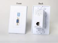AT-WPVGA-R Passive VGA Wall Plate Extender (Receiver) over CAT5/6/7 up to 330ft by Atlona