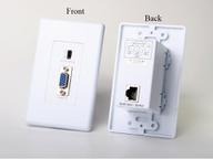 AT-WPVGA-S Passive VGA Wall Plate Extender (Transmitter) over CAT5/6/7 up to 330ft by Atlona