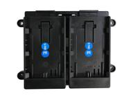 BB-058E 7.4 V Dual Battery Bracket compatible with Canon LP-E6 batteries by TVlogic