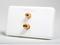 AT80020 HIGH-QUALITY WALL PLATE FOR 1 SPEAKER by Atlona