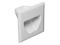 45-0002-WH Data Comm 2-Gang Recessed Low Voltage Cable Plate/White by BZB
