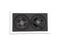 WSLCR654FL Dual 6.5 inch 2-Way In-Wall Full Range 3-D Audio Loudspeaker with Fastloc Grille/35Hz-21kHz by Current Audio