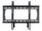 SB-WM-F-L-BL Outdoor Weatherproof Fixed Mount for 37-80 inch TV Screens and Displays (Black) by SunBriteTV