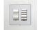 10-01-102 ​New Construction Adapter for Lutron Designer Style 2Gang 1/2 inch by Wall-Smart