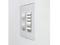 10-01-102 ​New Construction Adapter for Lutron Designer Style 2Gang 1/2 inch by Wall-Smart